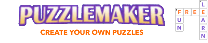 create your own word search puzzle discovery education puzzlemaker